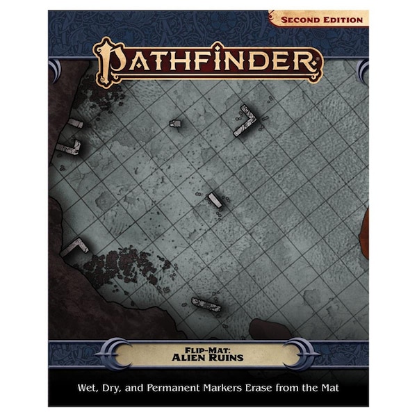 Strategy Agon Pathfinder 2 Edition Flip-Mat Alien Ruins Roleplaying Game ST3298195 - main